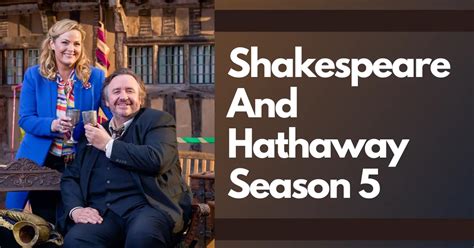 is there a season 5 shakespeare and hathaway